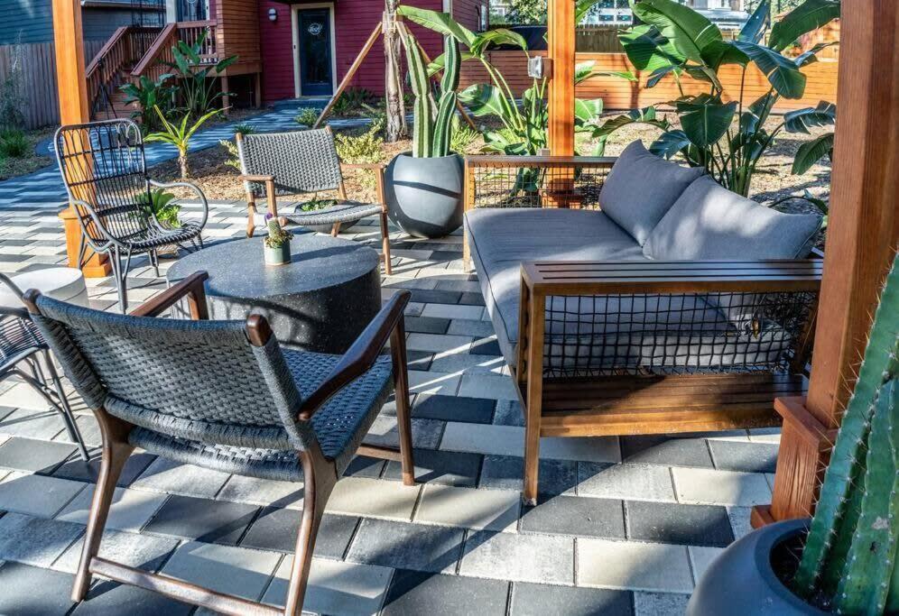 Unique Studio W Pool Spa & Gardens Near Downtown Джаксънвил Екстериор снимка